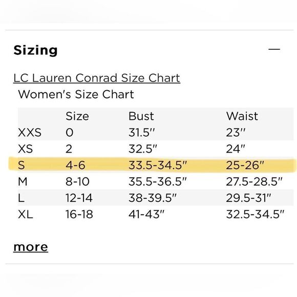 LC Lauren Conrad Chambray Bell Sleeve and Split Back Blouse Top - Picture 7 of 7